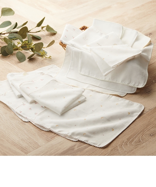 ガーゼハンカチ18枚入