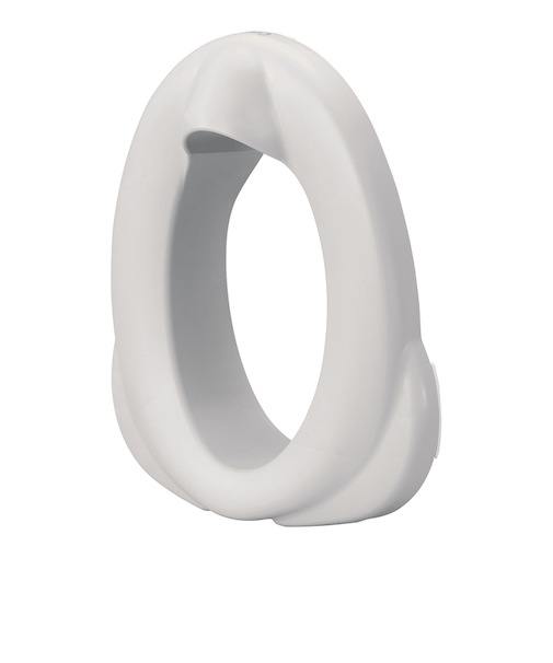 ベビーレーベル スタンド型補助便座 グレー