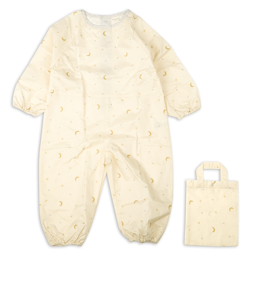 長袖砂場着　はっ水加工　アイボリー