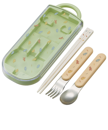 食洗機対応 スライド式トリオセット 恐竜