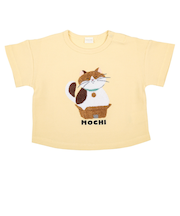 [ベビー]半袖Tシャツ　ワンポイント　ディズニー　モチ