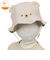 [48～52cm]チューリップハット　くま　ベージュ