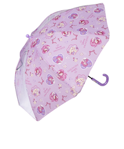 [45・50cm]フチまる傘　プリンセス パープル