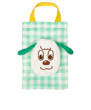 シューズバッグ　いないいないばあっ！　グリーン