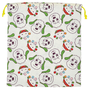 巾着大 いないいないばあっ! アイボリー