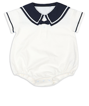 半袖セーラーロンパース