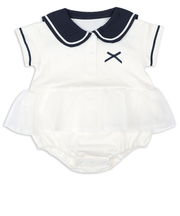 半袖セーラーロンパース