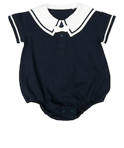 半袖セーラーロンパース