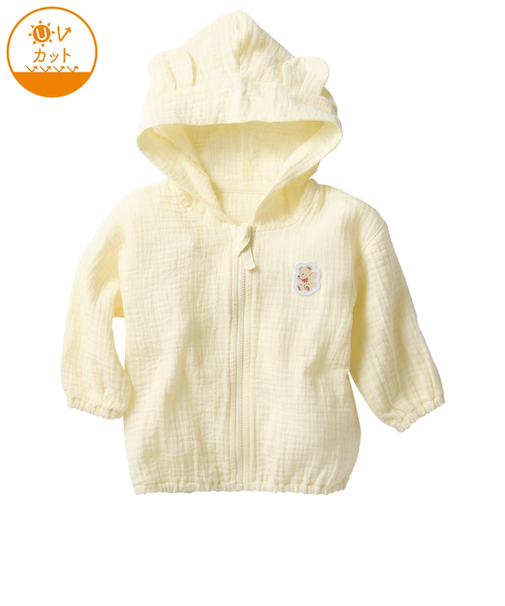 UVパーカー　モスリンガーゼ