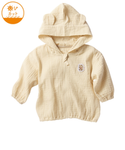 UVパーカー　モスリンガーゼ