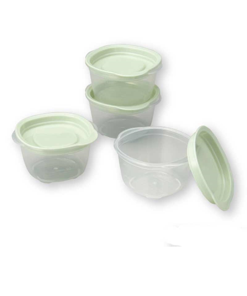 離乳食 保存容器 洗いやすい 丸型 100mL