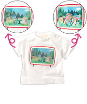 [ベビー]レンチキュラーTシャツ　みいつけた！