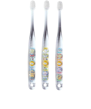 クリア歯ブラシ 3本セット ファンターネ！