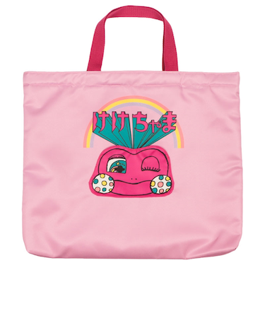 レッスンバッグ　けけちゃま　ピンク
