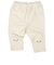 [ベビー]7分丈　パンツ　ひざあてアニマル アイボリー