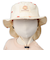 [48～52cm]日よけ付き帽子　おさるのジョージ　アイボリー