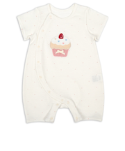 半袖　プレオール　パイルモチーフ　アイボリー