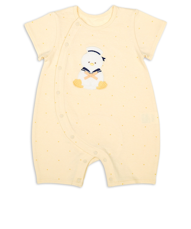 半袖　プレオール　パイルモチーフ　イエロー