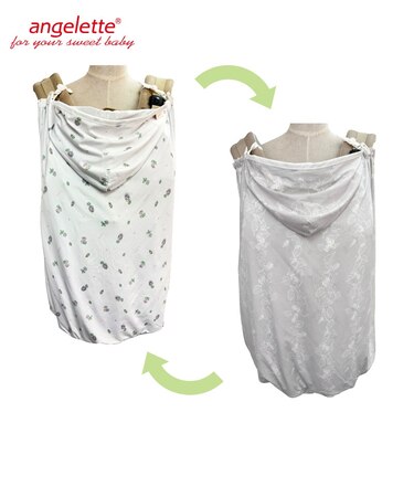 アンジェレッテ リバーシブルアイスケープ 超冷感 フラワー