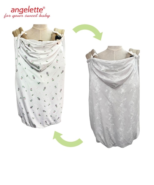 アンジェレッテ リバーシブルアイスケープ 超冷感 フラワー