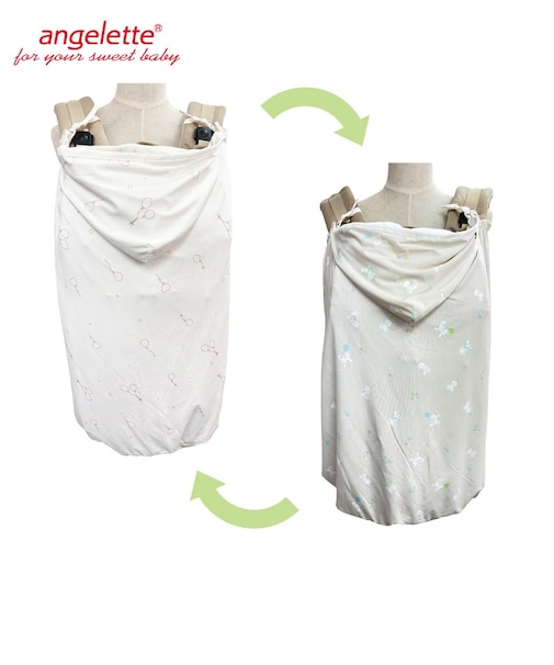 アンジェレッテ リバーシブルアイスケープ 超冷感 シーアニマル