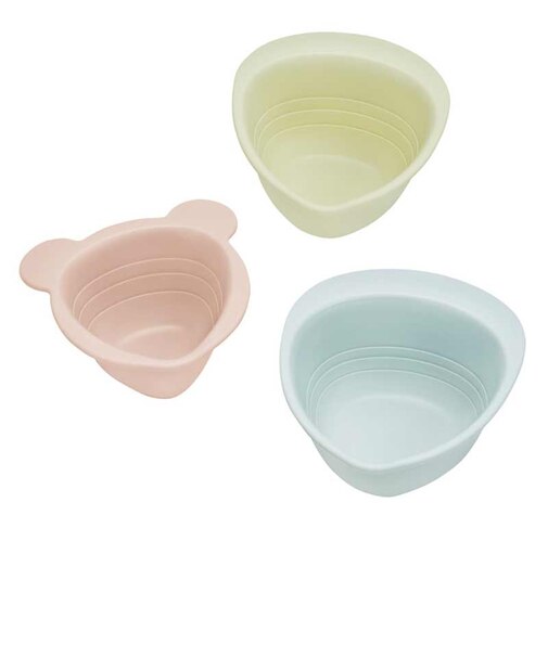 3つの かさなる さんかく こばちセット ブルーム