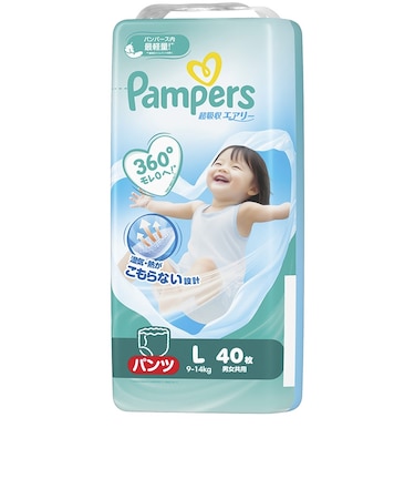 [パンツ]パンパース 超吸収 エアリー L 40枚