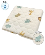 [レギュラーサイズ]さらっと快適 ひんやり敷きパッド 接触強冷感 アニマル柄