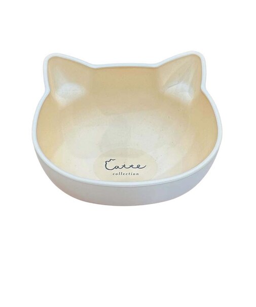 catte ec　ねこボウル　アイボリー