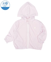 [ベビー]パーカー　遮熱　ピンク