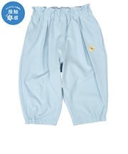 [キッズ]7分丈パンツ　接触冷感　サックス