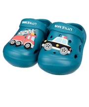 [13.0～16.0cm]コロンとしたEVAサンダル　ネイビー