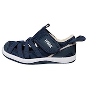 [12.0～14.5cm]イフミーベビーサンダル　ネイビー