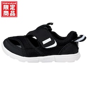 [15.0～17.0cm]イフミーパット　キッズ　ウォーターシューズ　ブラック