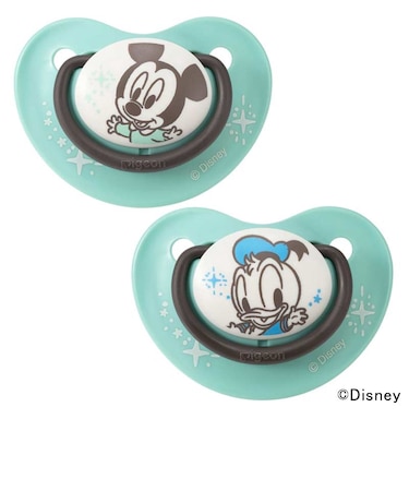おしゃぶり Fun Friends 6-18ヵ月 Lサイズ 2個 ミッキー＆ドナルド