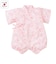 [ベビー]甚平ロンパス 麻の葉柄 ピンク