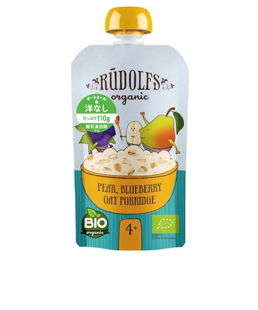 ◎Rudolf 有機フルーツのベビースムージー オートミール＆洋なし
