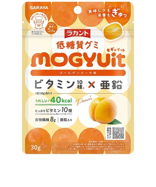 ◎MOGYUit(モギュイット)ゴールデンピーチ味 30g