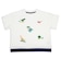 [キッズ]半袖　Tシャツ　飛び刺しゅう　オフホワイト