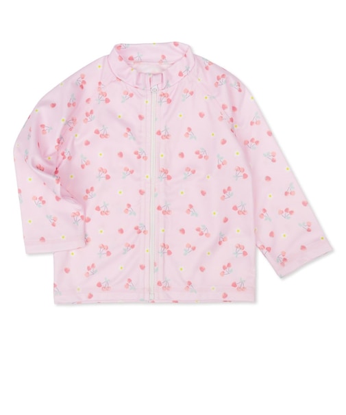 [ベビー]ベビースイムラッシュガード いちご