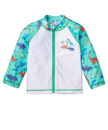 [キッズ]ラッシュガード 恐竜柄