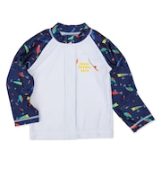 [キッズ]ラッシュガード ルアー柄