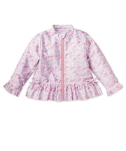 [キッズ]ラッシュガード 花柄