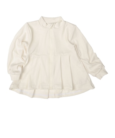 [キッズ]ラッシュガード リブ ホワイト