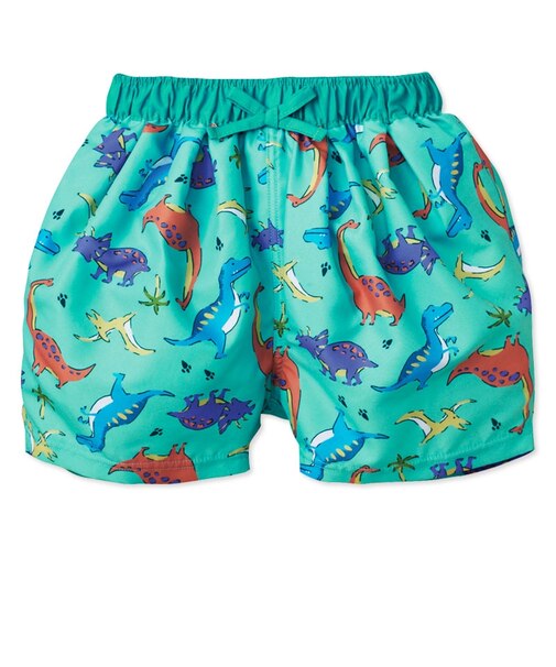 [ベビー]サーフパンツ 恐竜柄　ゆったり