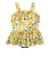 [キッズ]ワンピース水着 レモン柄