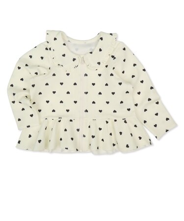 [キッズ]ラッシュガード ハートドット