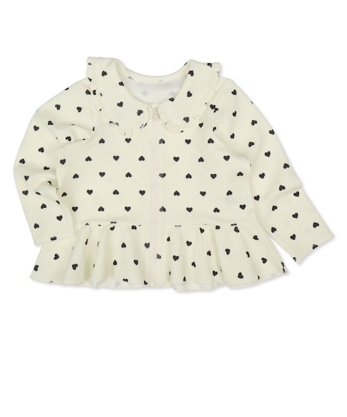 [キッズ]ラッシュガード ハートドット