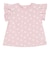 [ベビー]半袖　Tシャツ　総柄　ピンク