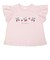 [キッズ]半袖Tシャツ　パネル　ピンク